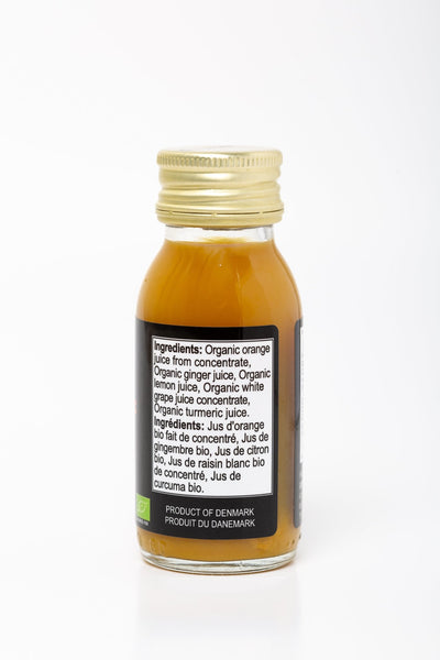 Organic Ginger and Turmeric Shot 60ML - OrganicShots